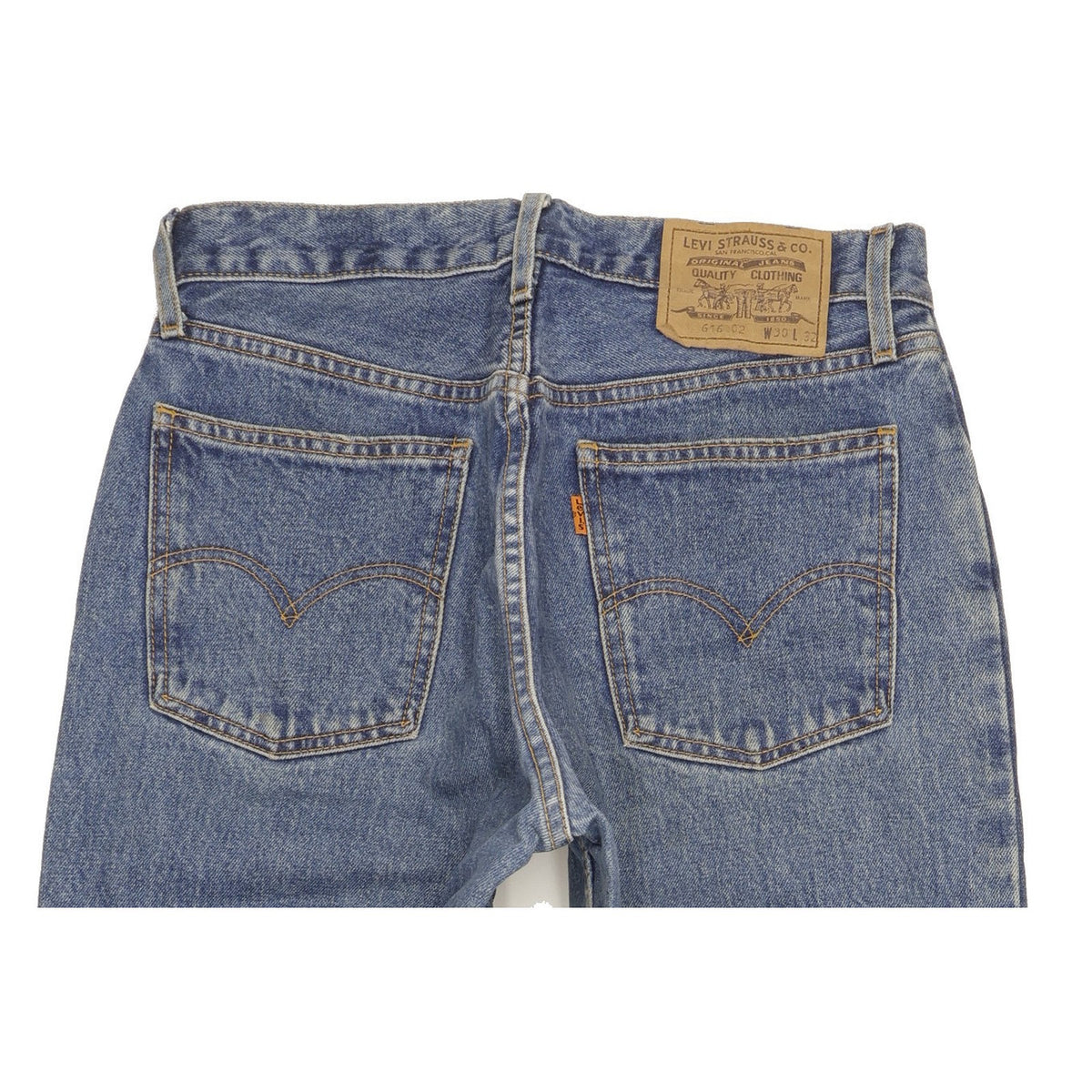 Levi's 616 Men Blue Tapered Relaxed Jeans W30 L32
