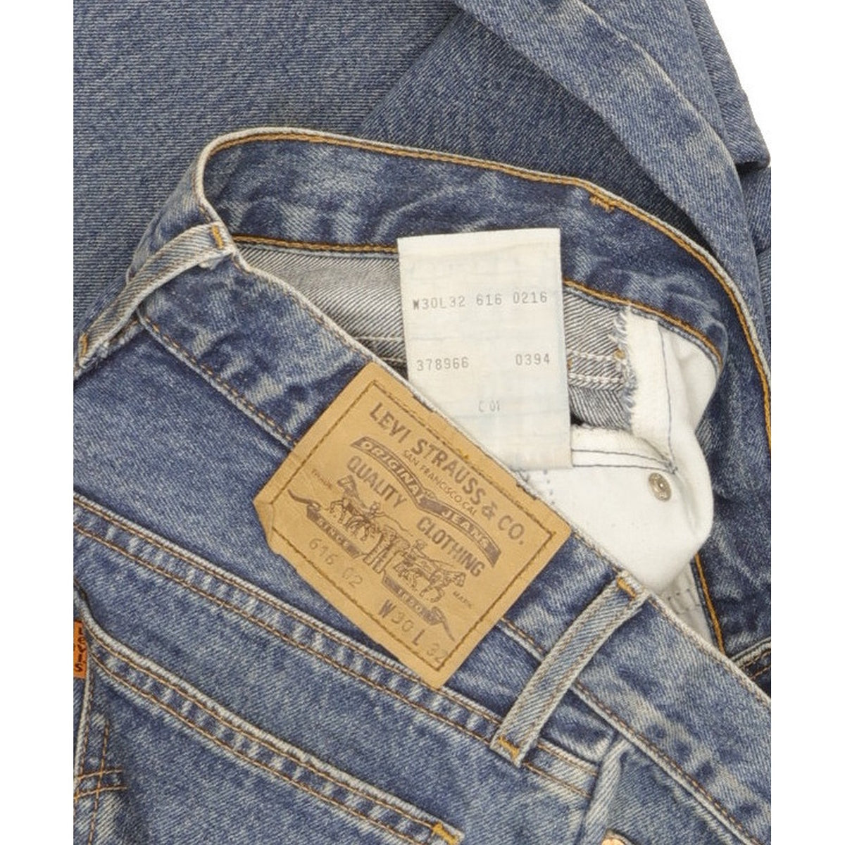 Levi's 616 Men Blue Tapered Relaxed Jeans W30 L32