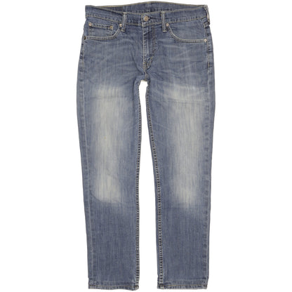 Levi's 511 Men Blue Straight Slim Jeans W33 L29