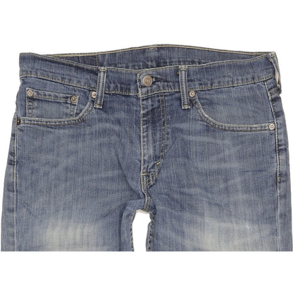 Levi's 511 Men Blue Straight Slim Jeans W33 L29