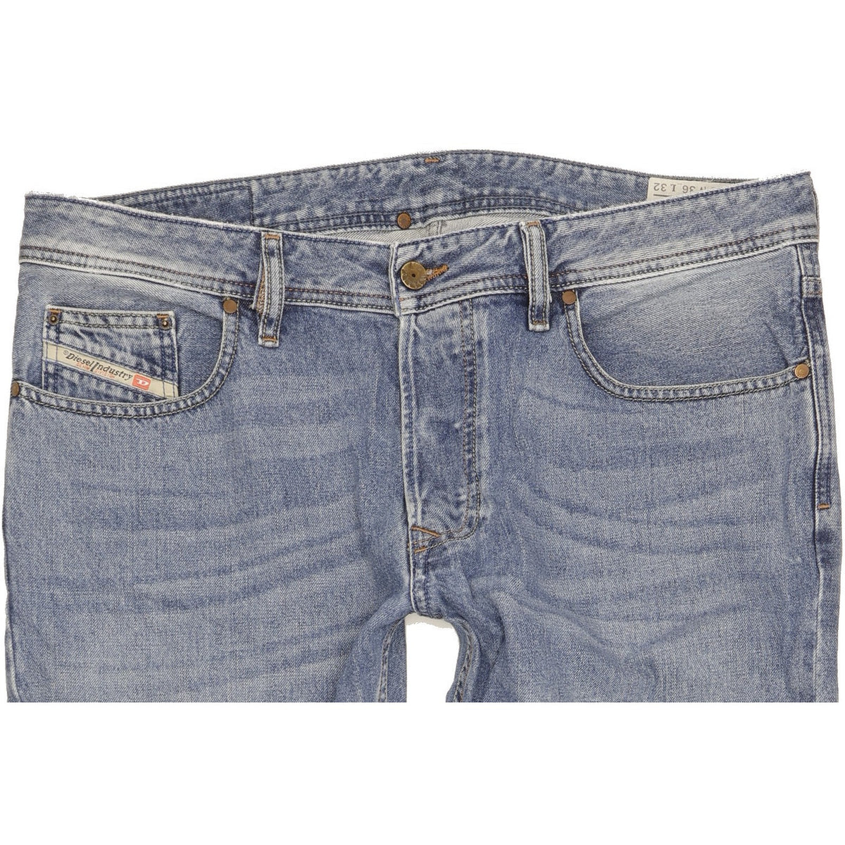 Diesel Larkee Men Blue Straight Regular Jeans W36 L28