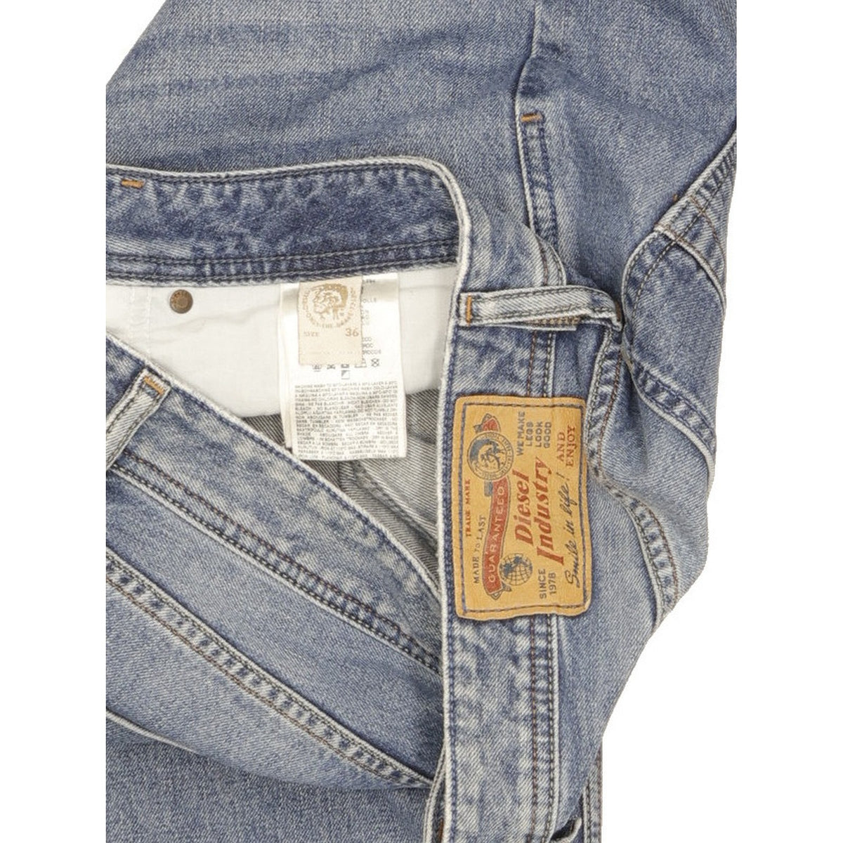 Diesel Larkee Men Blue Straight Regular Jeans W36 L28