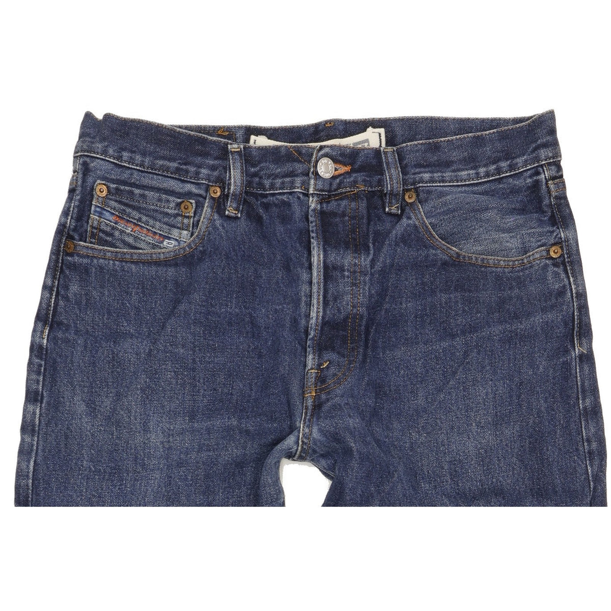 Diesel Kratt Men Blue Straight Regular Jeans W33 L31