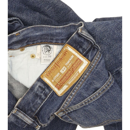 Diesel Kratt Men Blue Straight Regular Jeans W33 L31