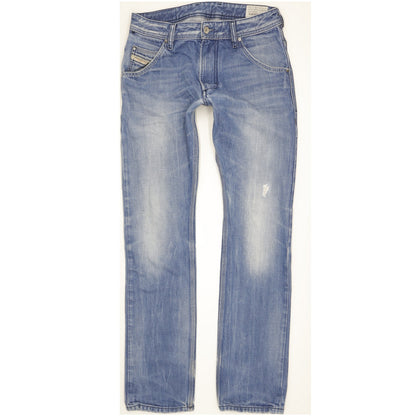 Diesel Krooley Men Blue Tapered Slim Jeans W28 L32