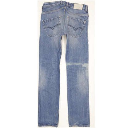 Diesel Krooley Men Blue Tapered Slim Jeans W28 L32