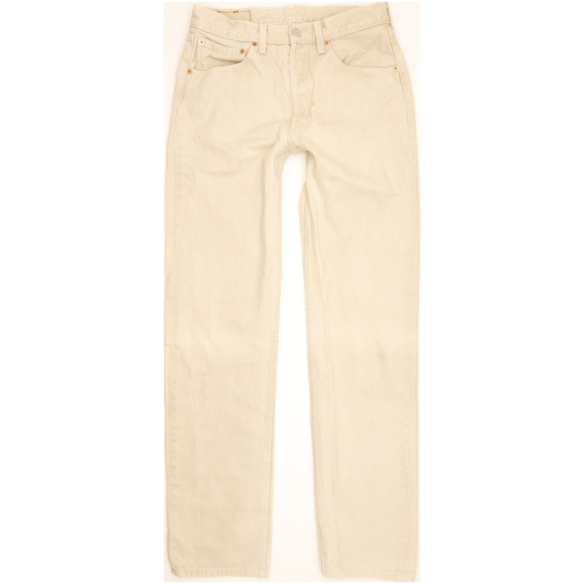 Levi's 501 Men Beige Straight Regular Jeans W31 L33