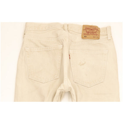 Levi's 501 Men Beige Straight Regular Jeans W31 L33