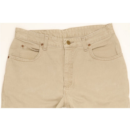 Lee Virginia Beige Tapered Relaxed Jeans High Waisted W32 L26
