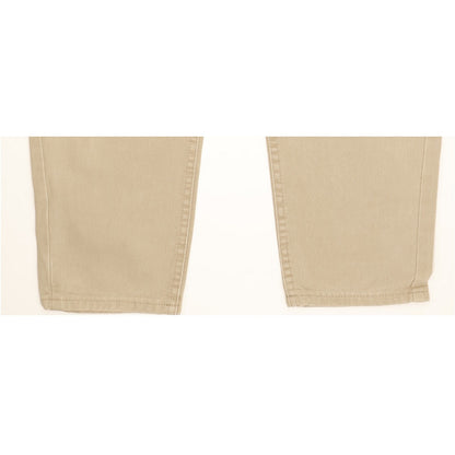 Lee Virginia Beige Tapered Relaxed Jeans High Waisted W32 L26