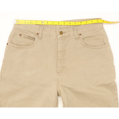 Lee Virginia Beige Tapered Relaxed Jeans High Waisted W32 L26