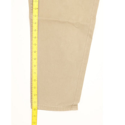 Lee Virginia Beige Tapered Relaxed Jeans High Waisted W32 L26