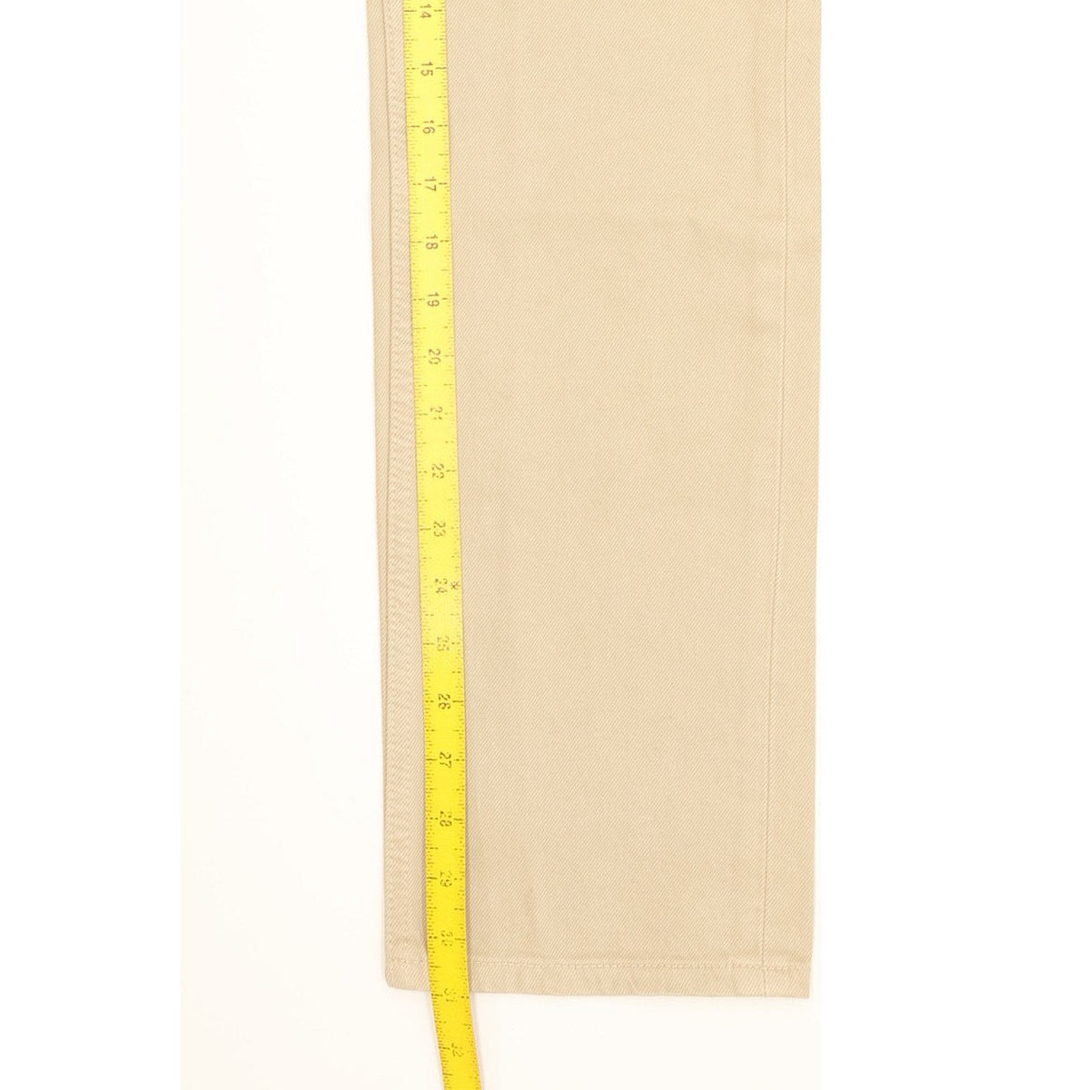 Levi's 501 Made in USA Men Beige Straight Regular Jeans W28 L31