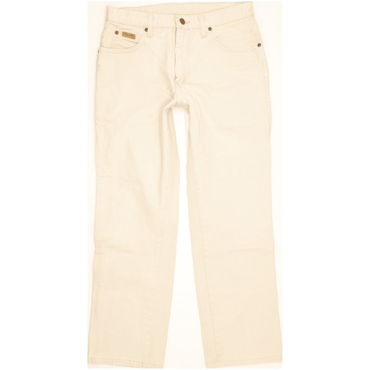 Wrangler Men Beige Straight Regular Jeans W31 L28