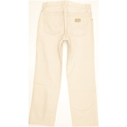 Wrangler Men Beige Straight Regular Jeans W31 L28