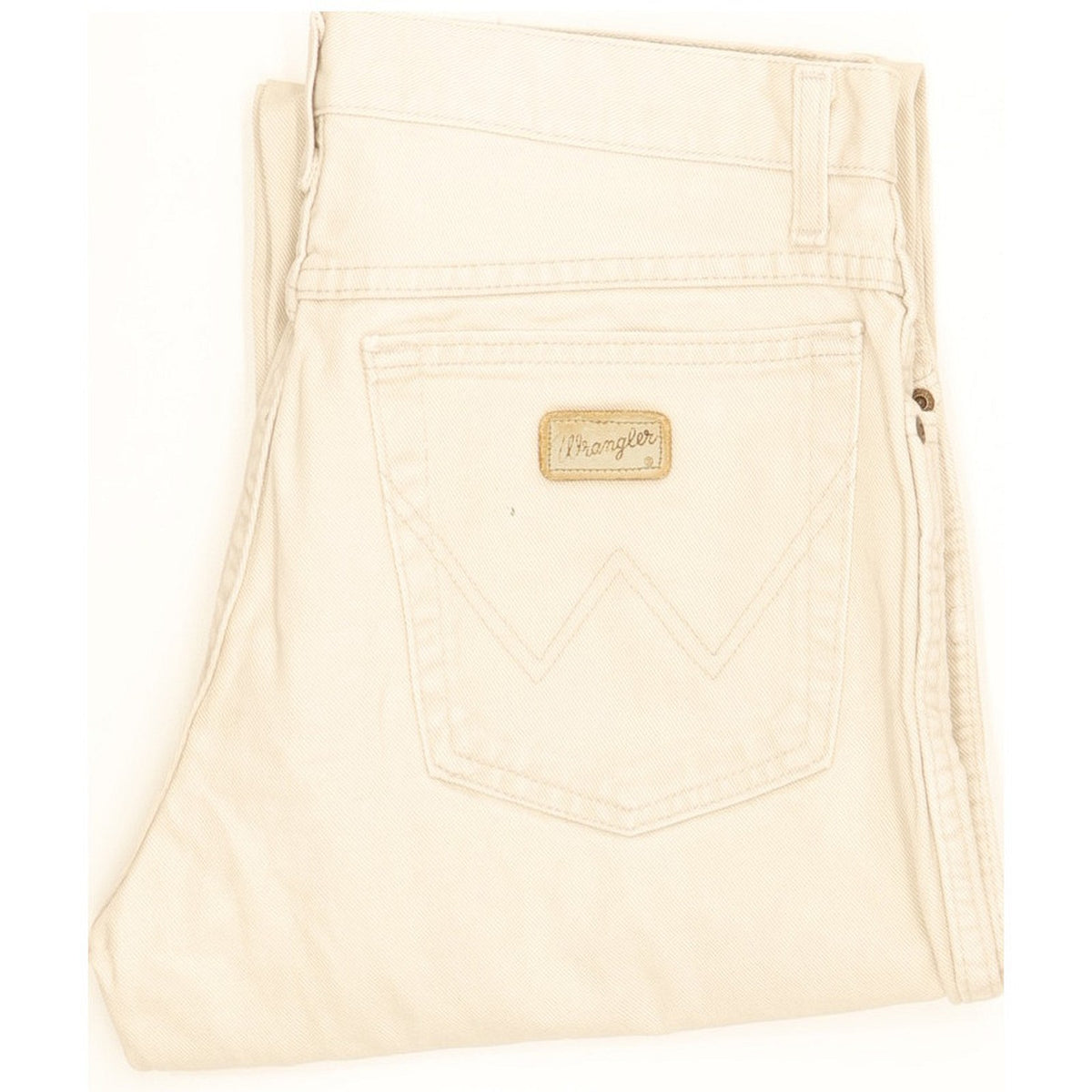 Wrangler Men Beige Straight Regular Jeans W31 L28