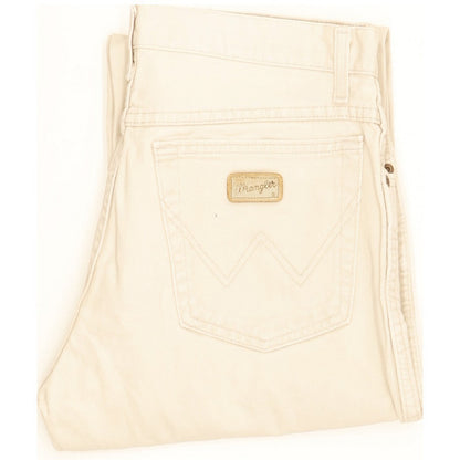 Wrangler Men Beige Straight Regular Jeans W31 L28