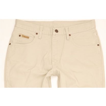 Wrangler Texas Men Beige Straight Regular Jeans W32 L33