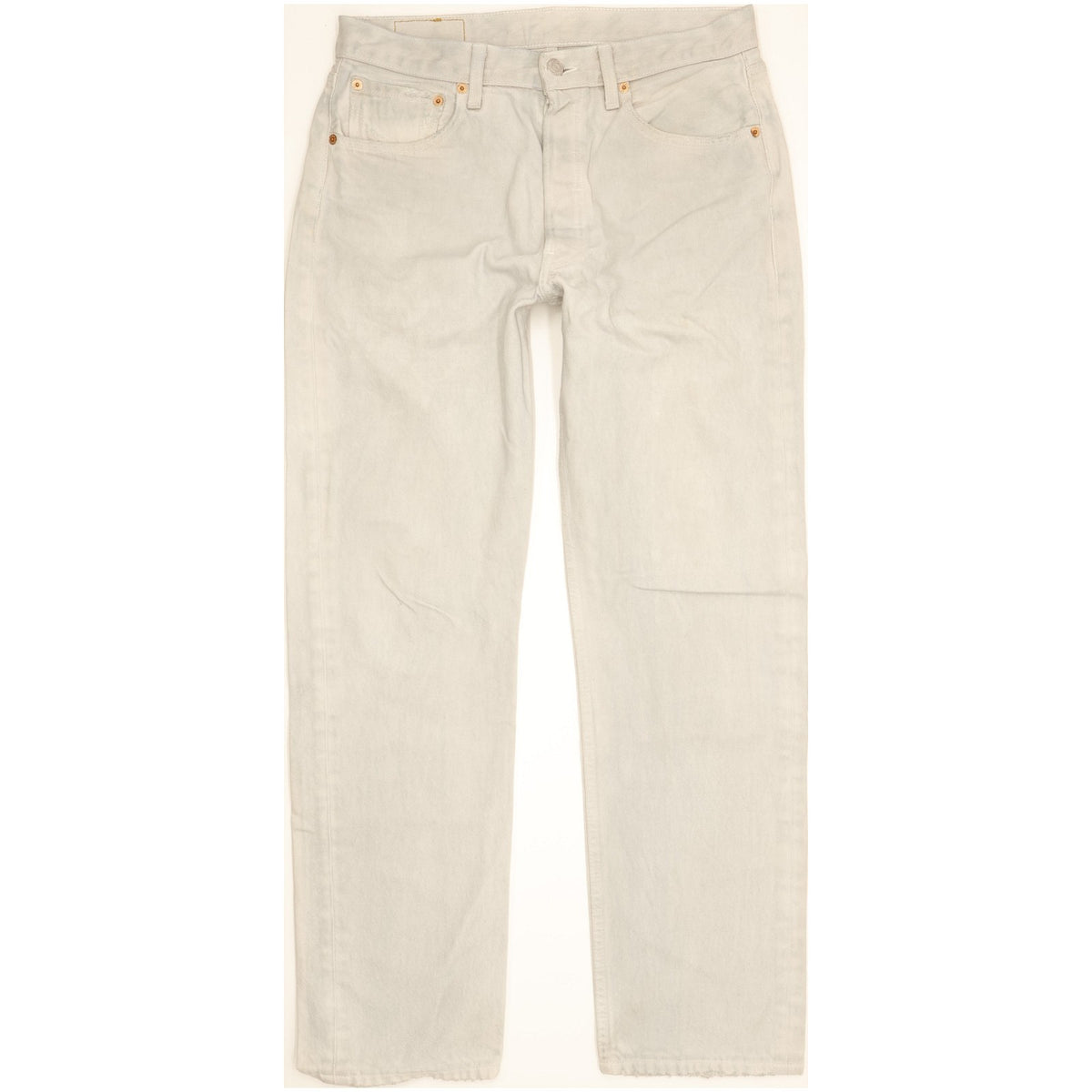Levi's 501 Men Grey Straight Regular Jeans W33 L30