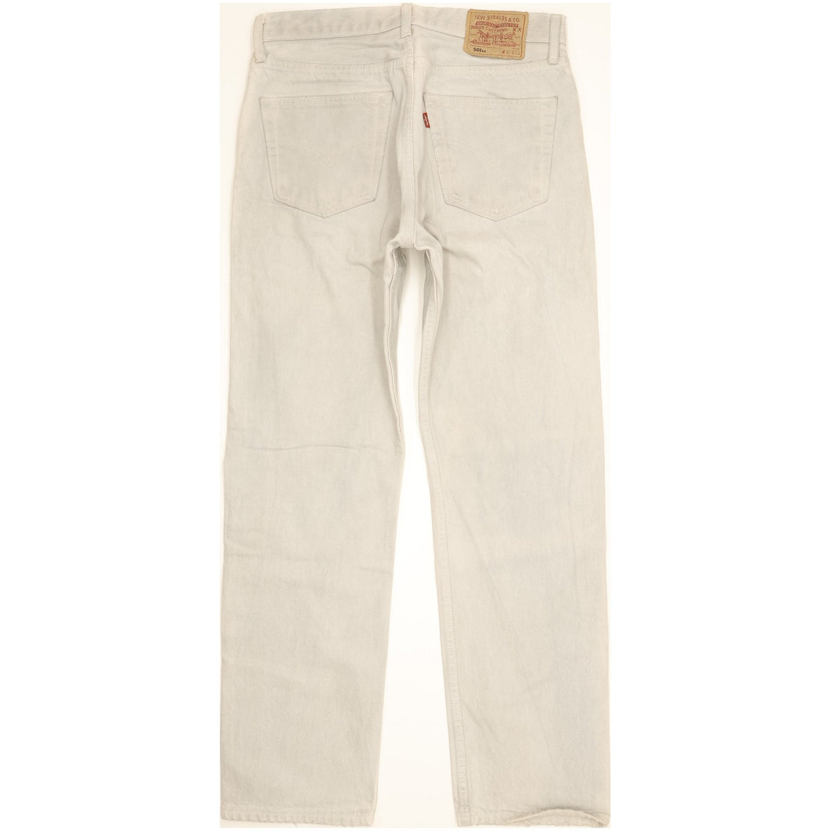Levi's 501 Men Grey Straight Regular Jeans W33 L30