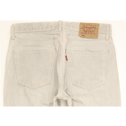 Levi's 501 Men Grey Straight Regular Jeans W33 L30