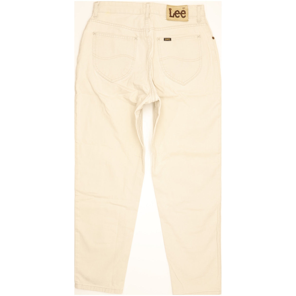Lee Virginia Beige Tapered Relaxed Jeans High Waisted W31 L29