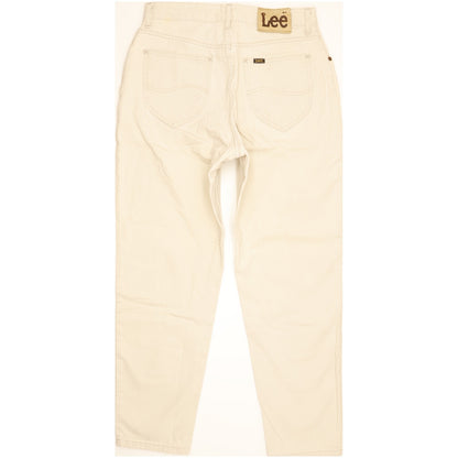 Lee Virginia Beige Tapered Relaxed Jeans High Waisted W31 L29