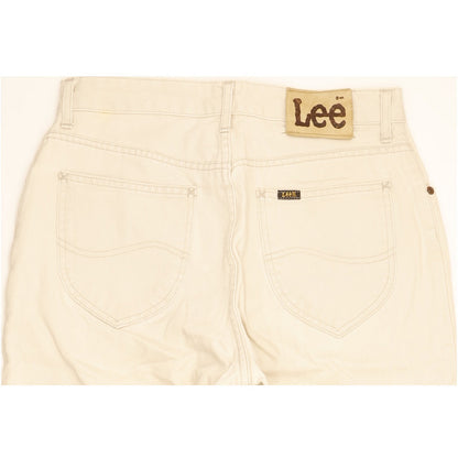 Lee Virginia Beige Tapered Relaxed Jeans High Waisted W31 L29