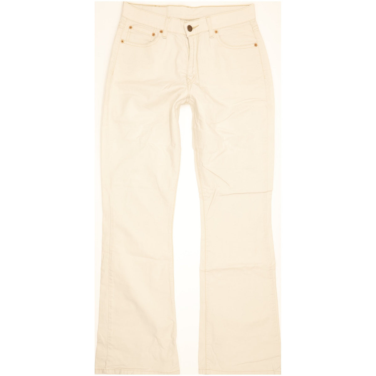 Levi's 584 Women Beige Bootcut Regular Stretch Jeans W30 L31