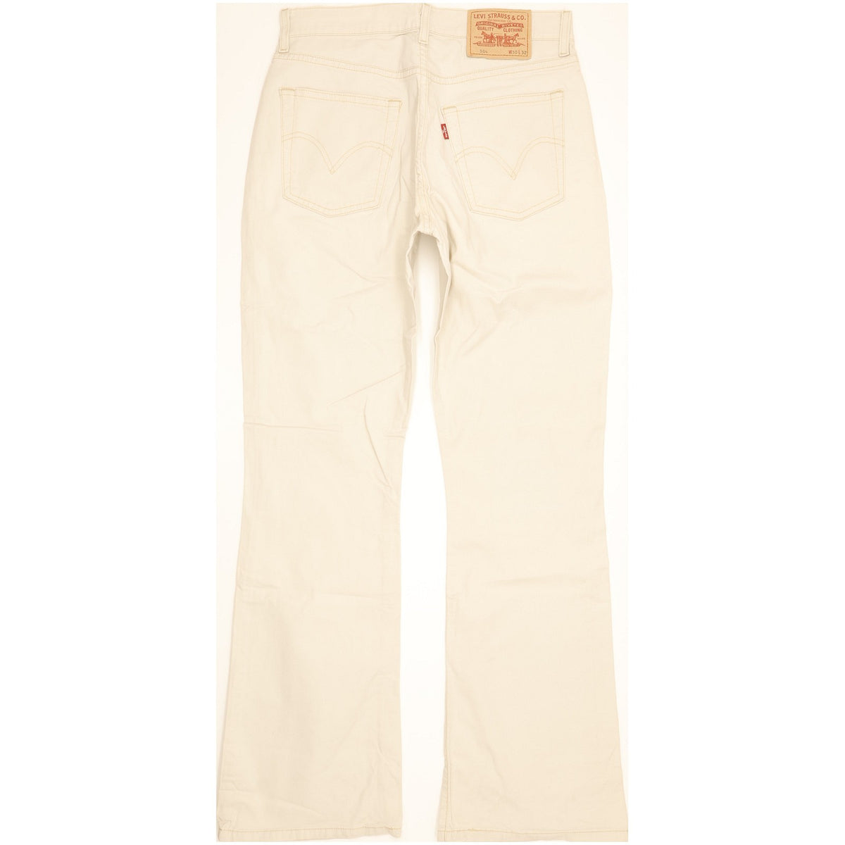 Levi's 584 Women Beige Bootcut Regular Stretch Jeans W30 L31