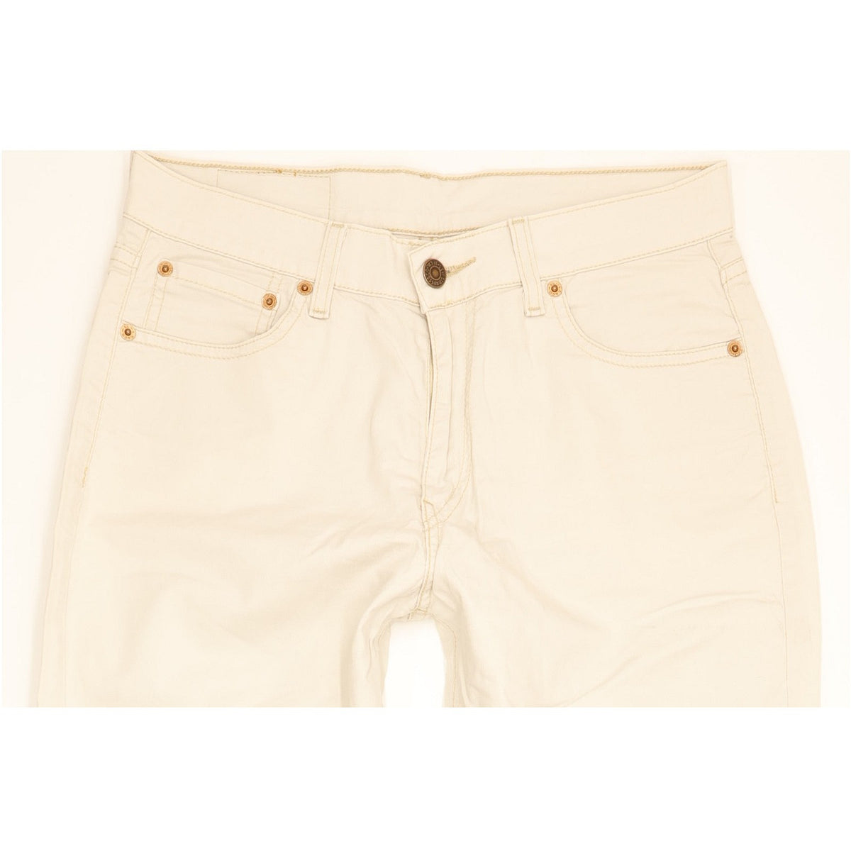 Levi's 584 Women Beige Bootcut Regular Stretch Jeans W30 L31
