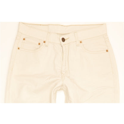 Levi's 584 Women Beige Bootcut Regular Stretch Jeans W30 L31