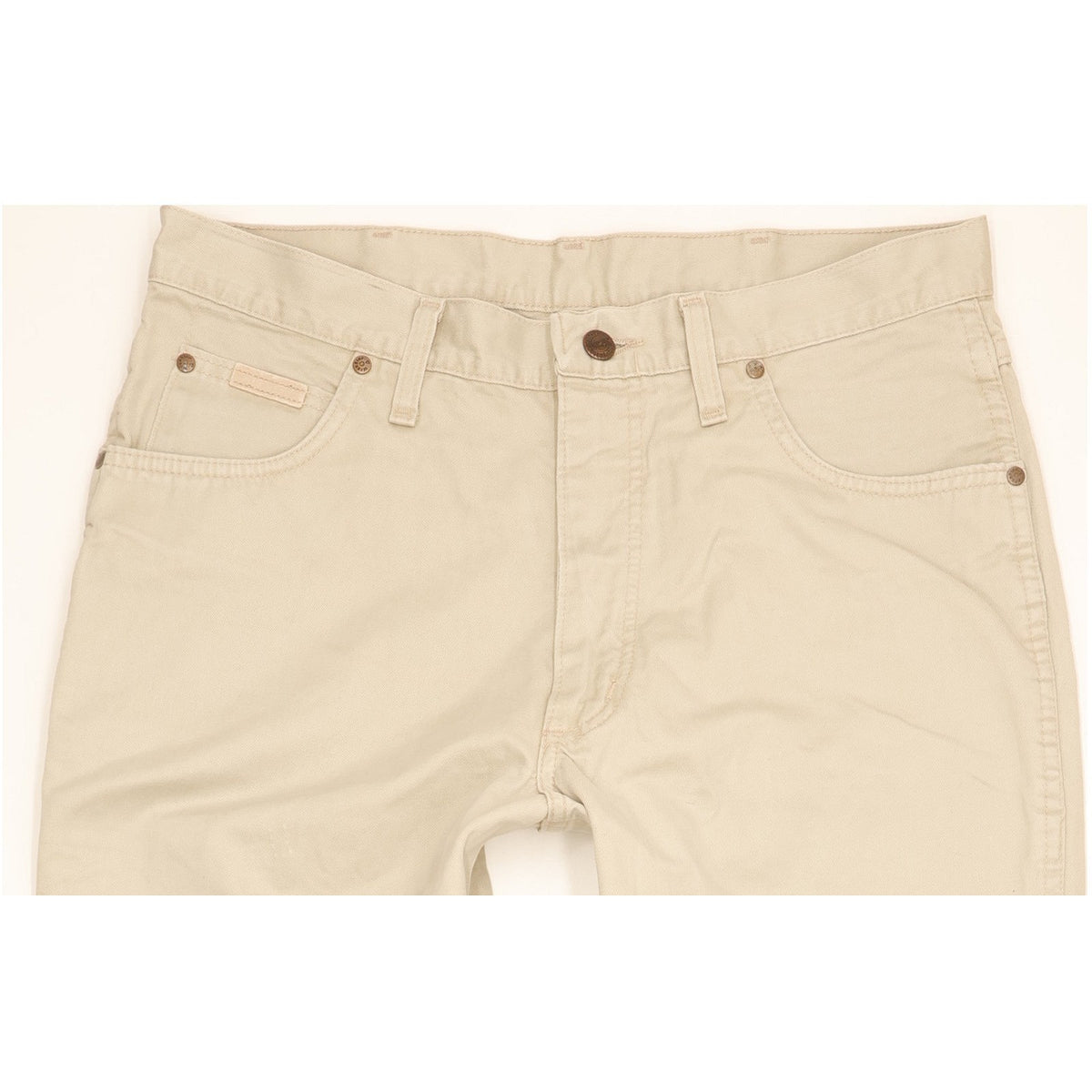 Wrangler Ohio Men Beige Straight Regular Jeans W34 L31