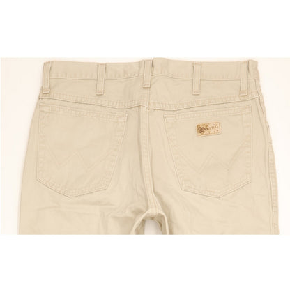 Wrangler Ohio Men Beige Straight Regular Jeans W34 L31