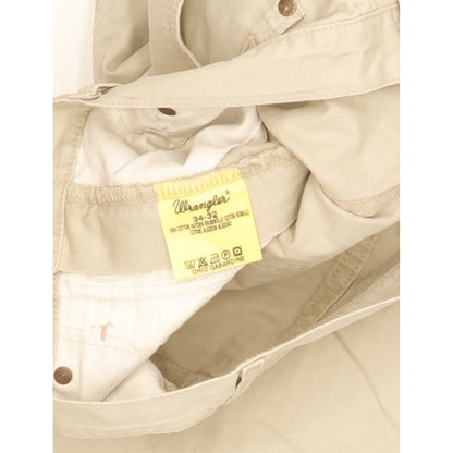 Wrangler Ohio Men Beige Straight Regular Jeans W34 L31