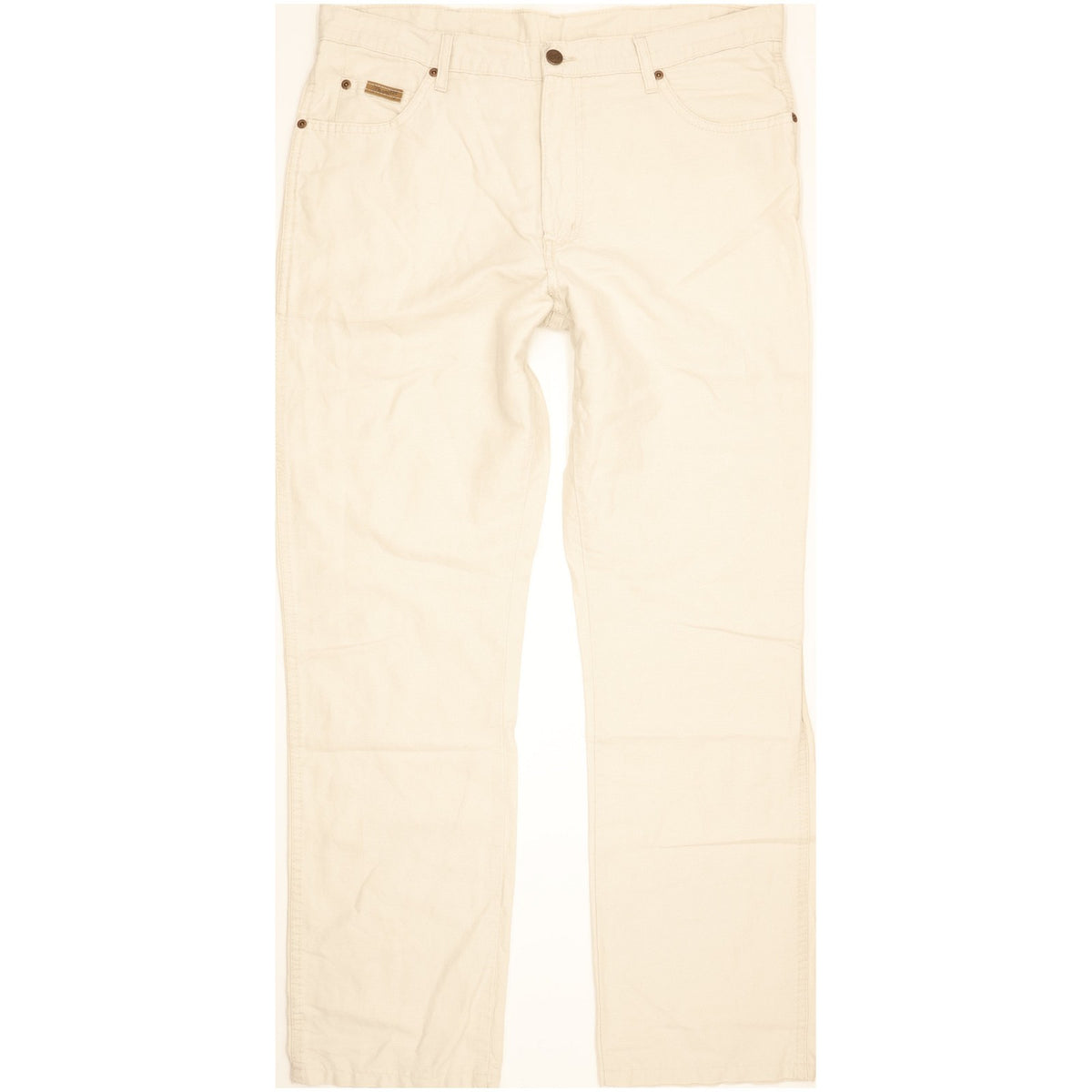 Wrangler Texas Men Beige Straight Regular Jeans W36 L31