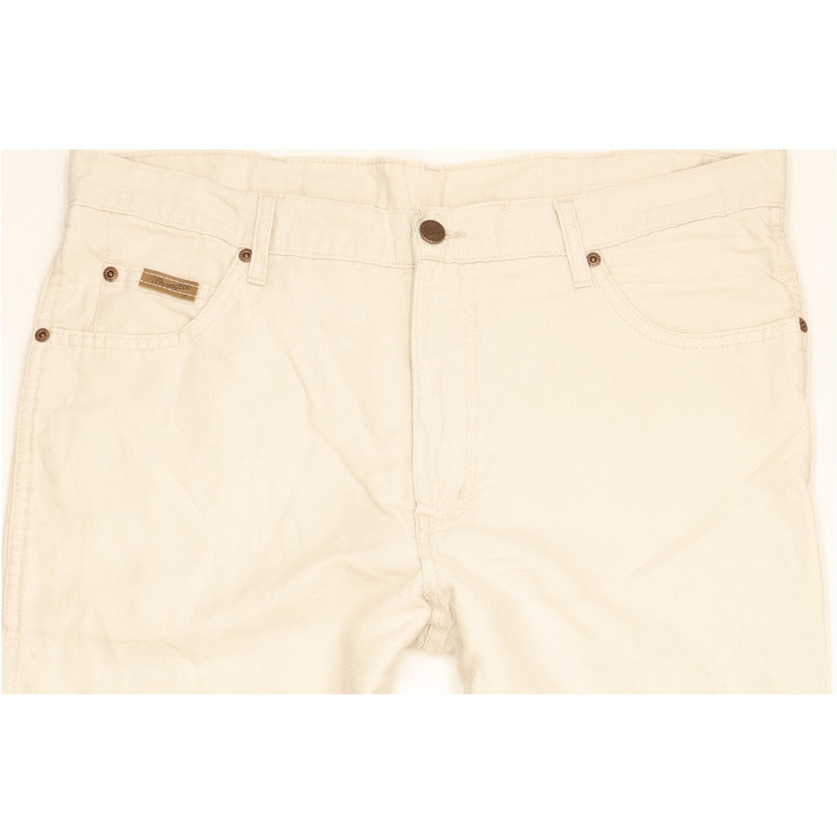 Wrangler Texas Men Beige Straight Regular Jeans W36 L31