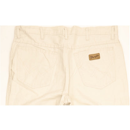 Wrangler Texas Men Beige Straight Regular Jeans W36 L31