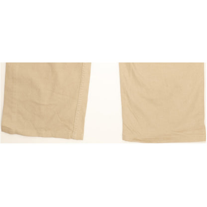 Lee Brooklyn Men Beige Straight Regular Stretch Jeans W42 L26