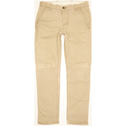 Levi's Men Beige Straight Slim Chino Jeans W30 L31