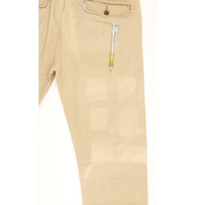 Levi's Men Beige Straight Slim Chino Jeans W30 L31