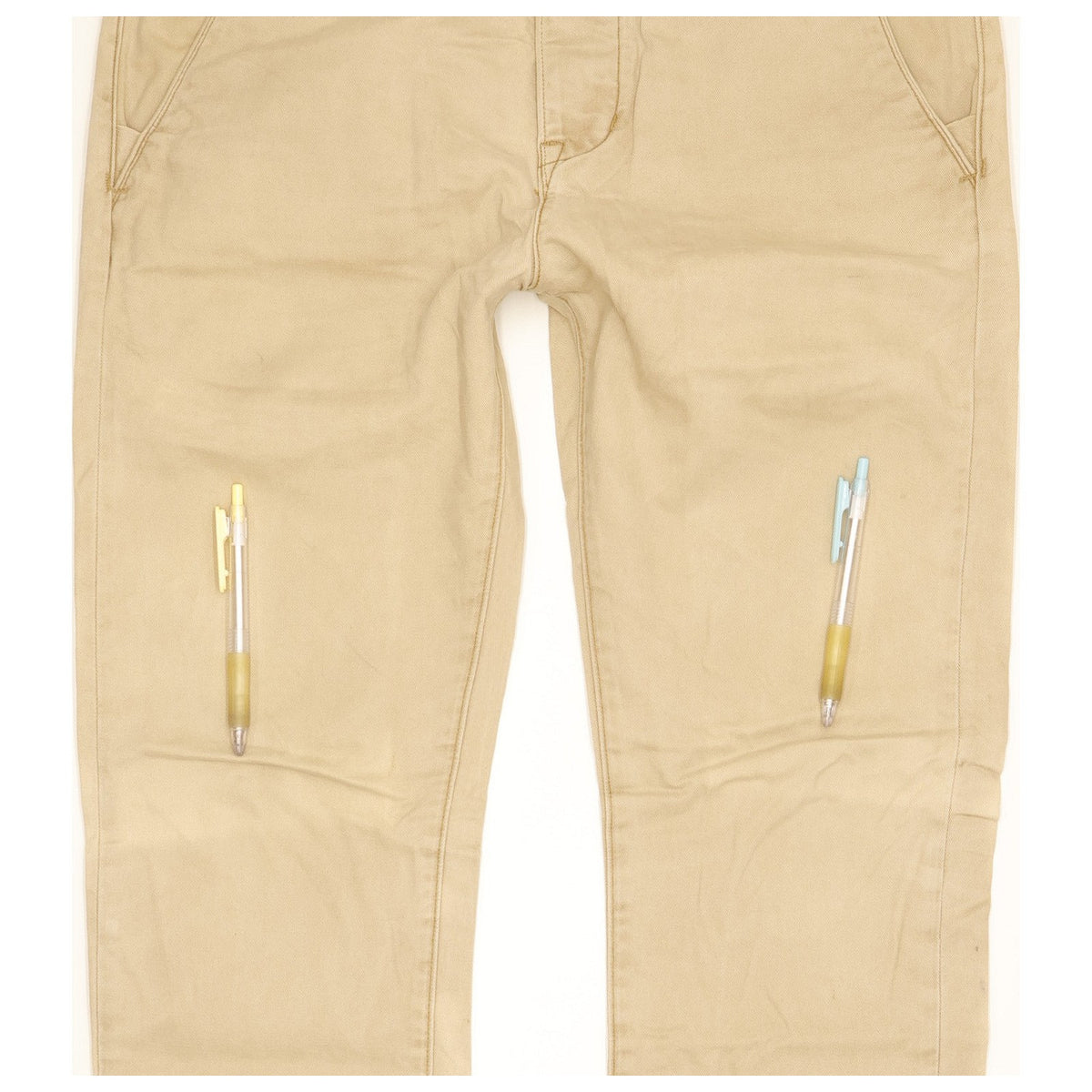 Levi's Men Beige Straight Slim Chino Jeans W30 L31