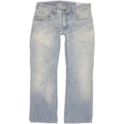 Diesel Zatiny Men Blue Straight Regular Jeans W30 L28