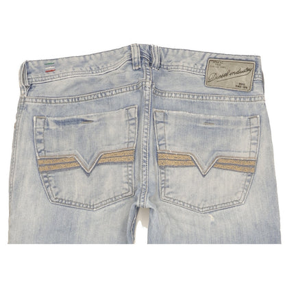 Diesel Zatiny Men Blue Straight Regular Jeans W30 L28