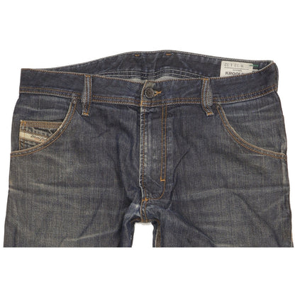 Diesel Krooley Men Blue Straight Regular Jeans W33 L32