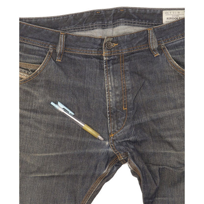 Diesel Krooley Men Blue Straight Regular Jeans W33 L32