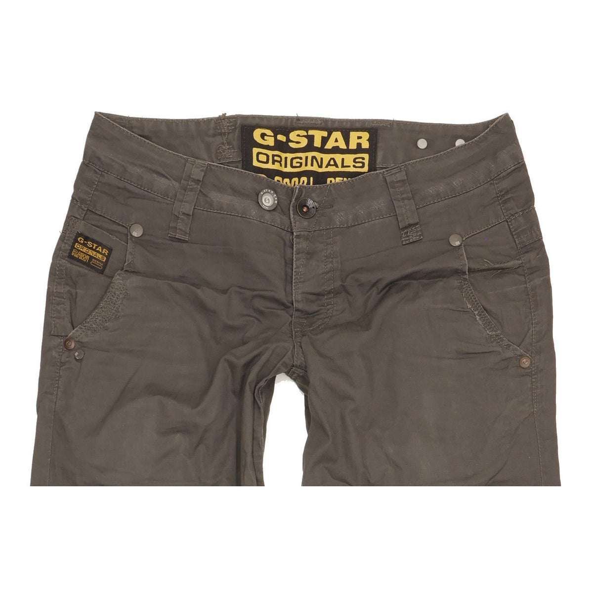 G-Star Radar Women Grey Bootcut Slim Jeans W28 L34