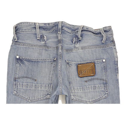 G-Star Frontier Men Blue Straight Regular Jeans W32 L32