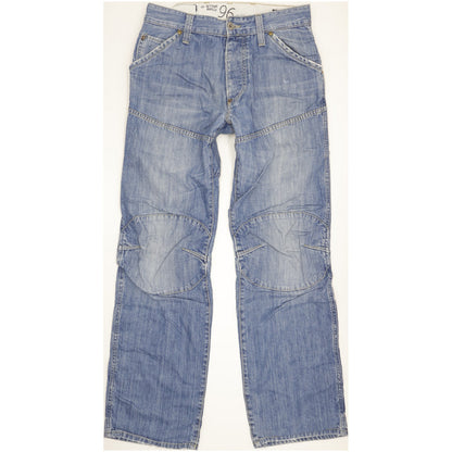 G-Star Men Blue Straight Regular Jeans W32 L33