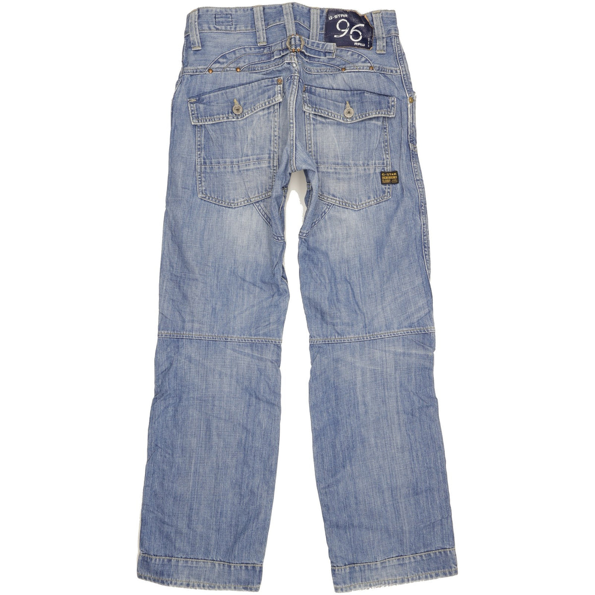 G-Star Men Blue Straight Regular Jeans W32 L33